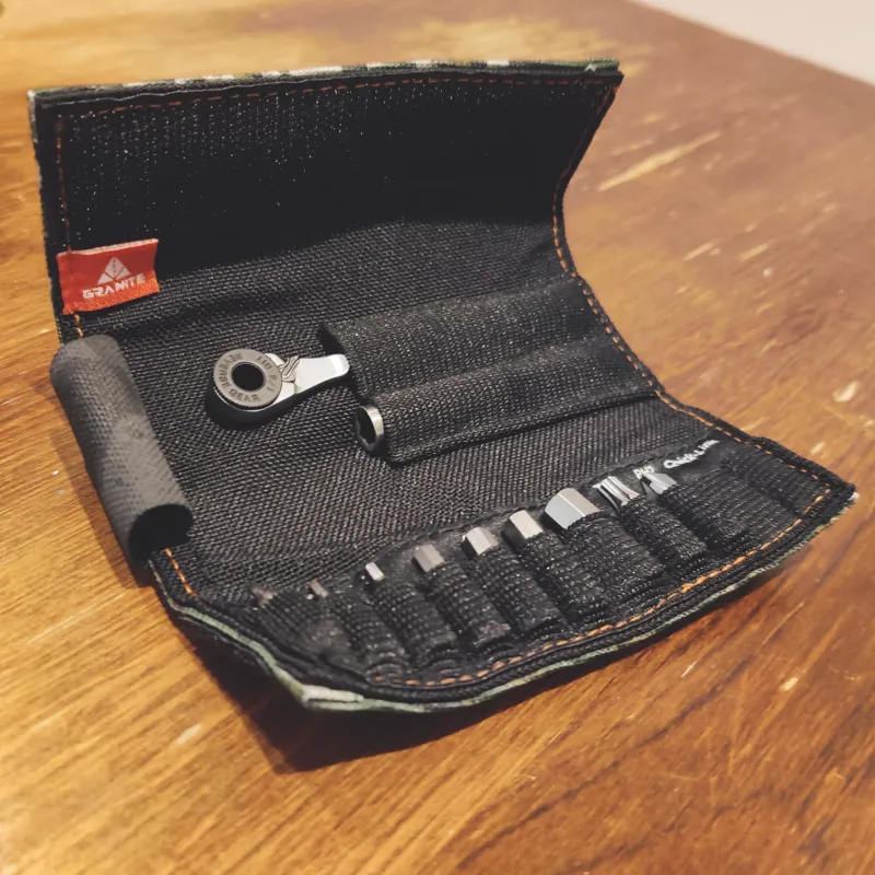 Granite ROCKnROLL Tool Kit Cordura Fabric Green Camo